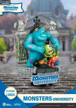 Disney/Pixar Monstres Academy - Figurine Mike & Sulley, D-Stage DX -Jeux Vidéo Soldes Magasin monstres academy figurine mike sulley d stage 3