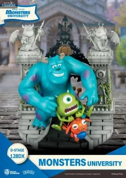 Disney/Pixar Monstres Academy - Figurine Mike & Sulley, D-Stage DX -Jeux Vidéo Soldes Magasin monstres academy figurine mike sulley d stage 5