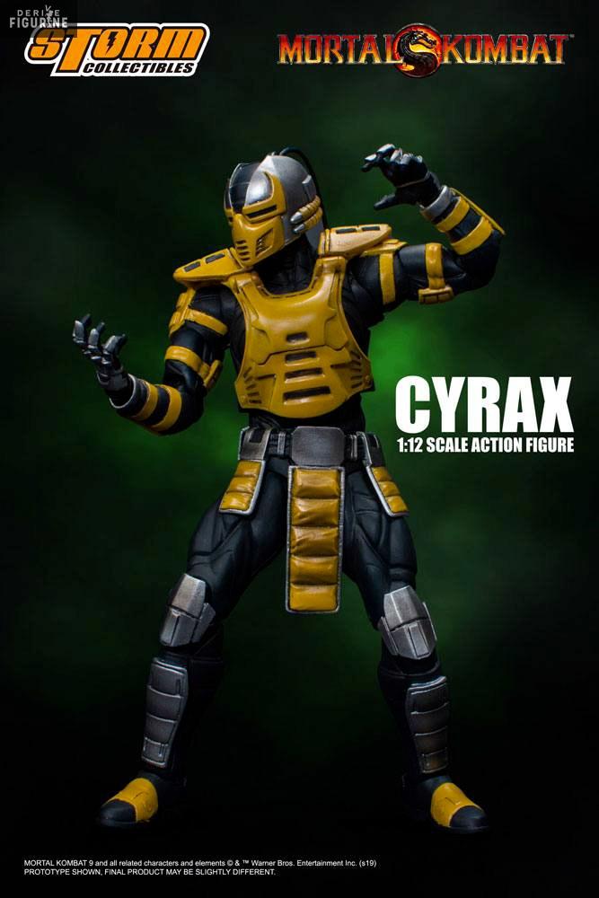 Mortal Kombat - Figurine Cyrax 1 Mortal Kombat - Figurine Cyrax