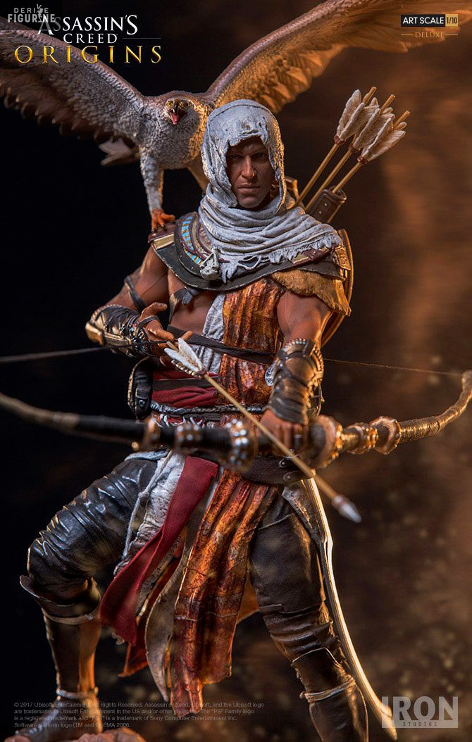 Assassin's Creed Origins - Figurine Bayek Et Senu, Deluxe Art 1 Assassin's Creed Origins - Figurine Bayek Et Senu, Deluxe Art