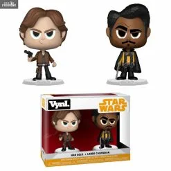 Pack 2 Figurines Star Wars - Han Solo Et Lando Calrissian, Vynl