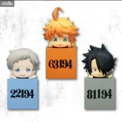 The Promised Neverland - Pack Figurines Emma, Ray Et Norman, Hikkake Vol 1