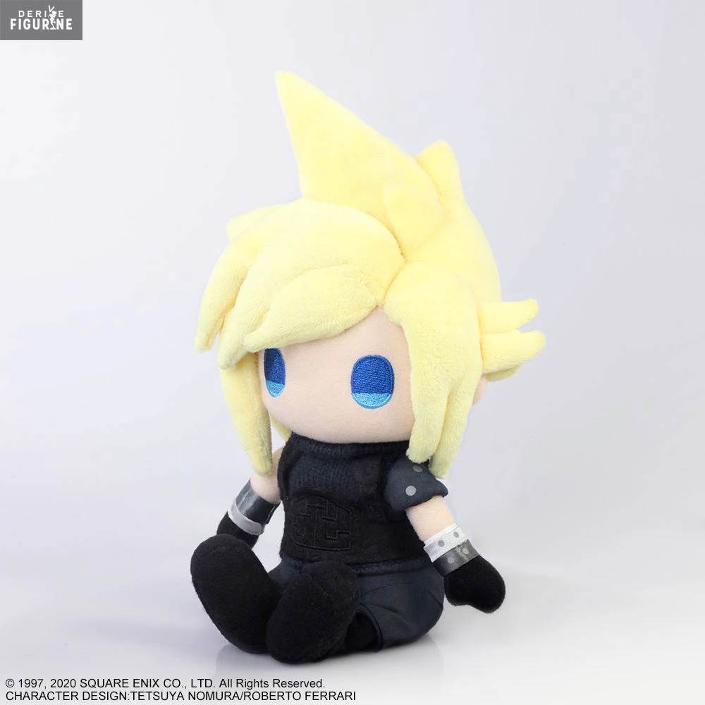 Final Fantasy VII Remake - Peluche Cloud, Tifa, Aerith Ou Barret 3 Final Fantasy VII Remake - Peluche Cloud, Tifa, Aerith Ou Barret – Image 3