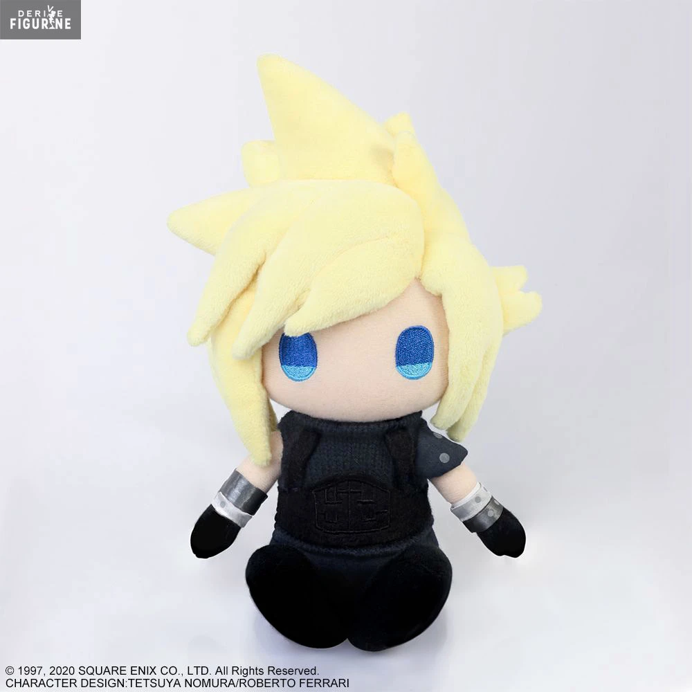 Final Fantasy VII Remake - Peluche Cloud, Tifa, Aerith Ou Barret 1 Final Fantasy VII Remake - Peluche Cloud, Tifa, Aerith Ou Barret