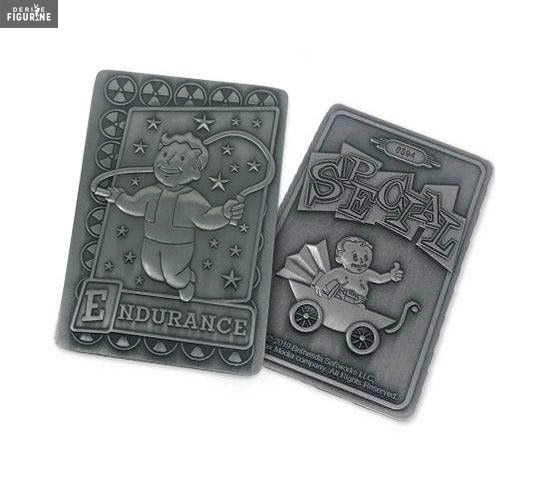 Fallout - Perk Card Endurance Réplique 1 Fallout - Perk Card Endurance Réplique