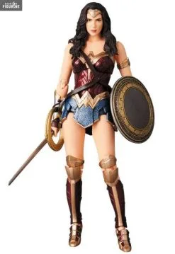 DC Comics, Justice League - Figurine Wonder Woman, Miracle Action Figure