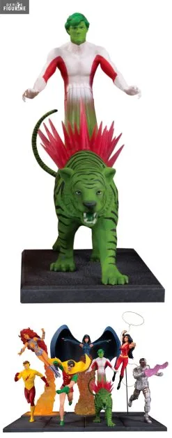 DC Comics, Teen Titans - Figurine Beast Boy, Limitée à 5000 Exemplaires