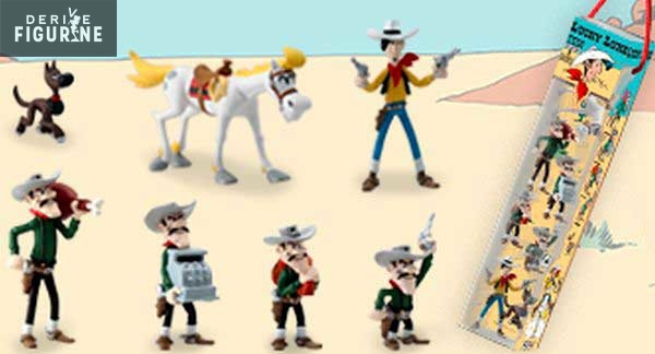 Lucky Luke, Assortiment De Figurines 1 Lucky Luke, Assortiment De Figurines