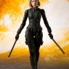Marvel Avengers Infinity War - Figurine De Black Widow Avec Tamashii Effect Explosion, S.H. Figuarts