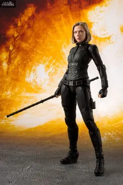 Marvel Avengers Infinity War - Figurine De Black Widow Avec Tamashii Effect Explosion, S.H. Figuarts -Jeux Vidéo Soldes Magasin precommande marvel avengers infinity war figurine de black widow avec tamashii effect explosion sh figuarts 4