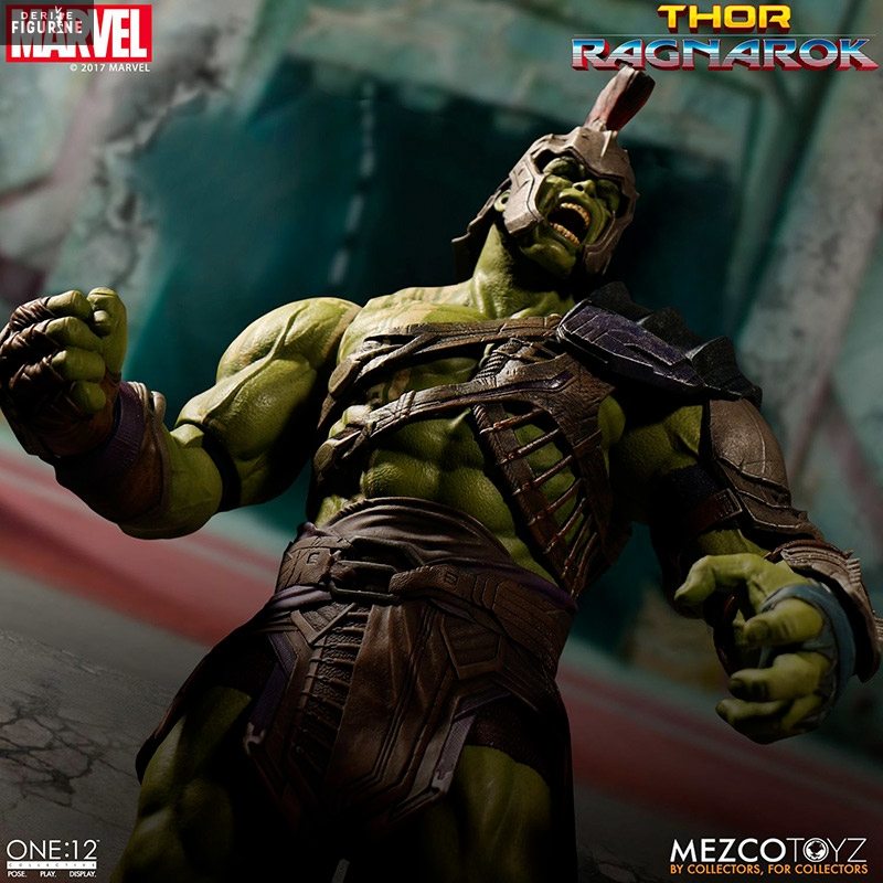 Marvel, Thor Ragnarok - Figurine Hulk, One:12 4 Marvel, Thor Ragnarok - Figurine Hulk, One:12 – Image 4