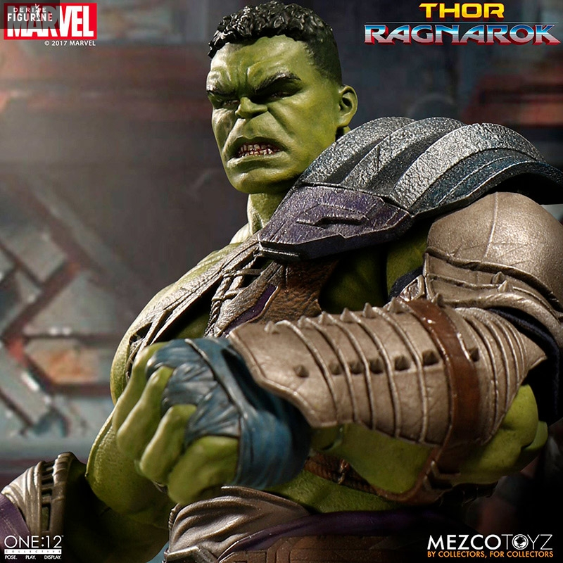 Marvel, Thor Ragnarok - Figurine Hulk, One:12 5 Marvel, Thor Ragnarok - Figurine Hulk, One:12 – Image 5