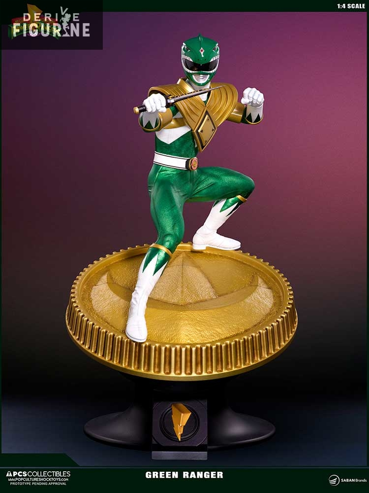 Power Ranger, Figurine Du Mighty Morphin Power Ranger Vert 1 Power Ranger, Figurine Du Mighty Morphin Power Ranger Vert