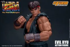 Ultra Street Fighter II: The Final Challengers - Figurine Evil Ryu -Jeux Vidéo Soldes Magasin precommande ultra street fighter ii the final challengers figurine evil ryu 2