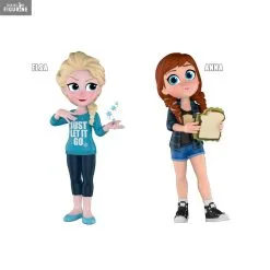 Disney, Ralph 2.0 - Figurine Elsa Ou Anna Comfy Princesses, Rock Candy 4 Disney, Ralph 2.0 - Figurine Elsa Ou Anna Comfy Princesses, Rock Candy -Jeux Vidéo Soldes Magasin ralph 20 figurine elsa anna comfy princesses rock candy 1