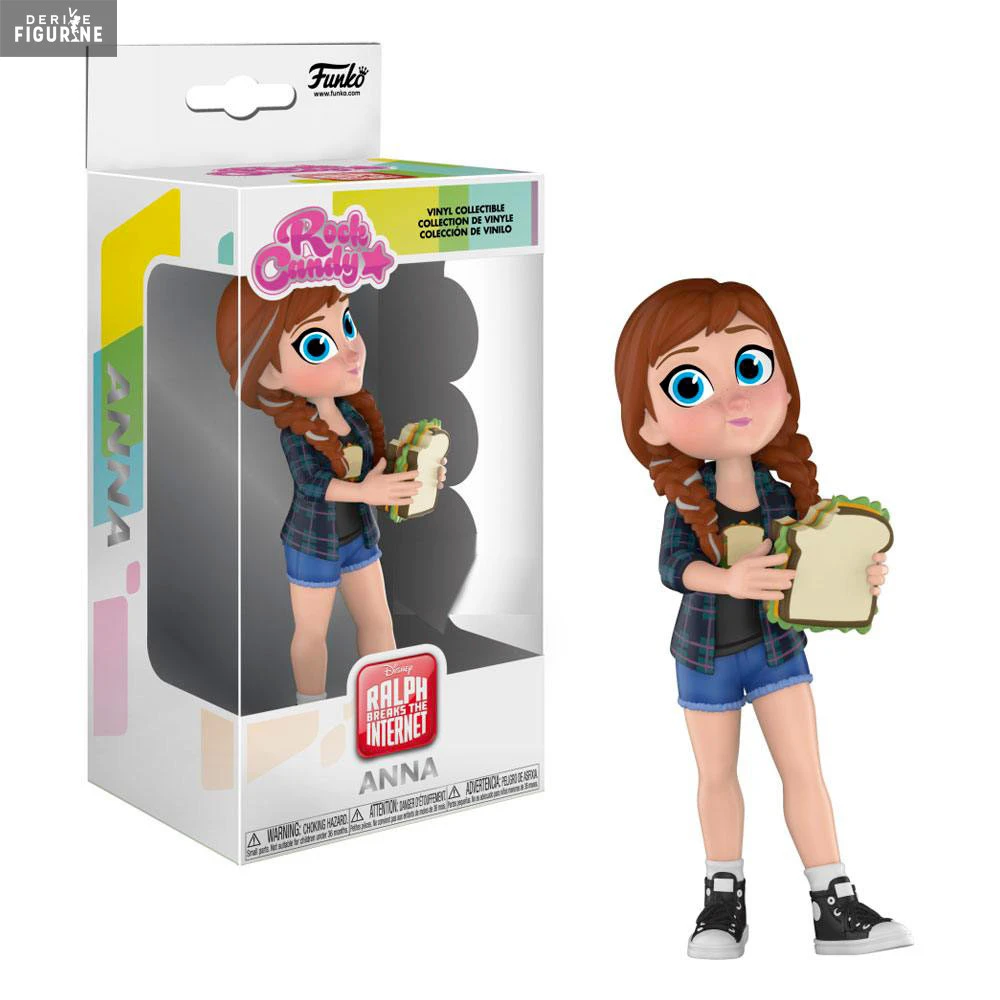 Disney, Ralph 2.0 - Figurine Elsa Ou Anna Comfy Princesses, Rock Candy 3 Disney, Ralph 2.0 - Figurine Elsa Ou Anna Comfy Princesses, Rock Candy – Image 3