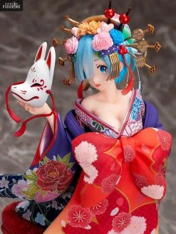 Re:ZERO Starting Life In Another World - Figurine Rem -Oiran Dochu- -Jeux Vidéo Soldes Magasin re zero starting life in another world figurine rem oiran dochu 4