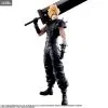 Final Fantasy VII Remake - Figurine Cloud Strife Ou Barret Wallace, Play Arts Kai Ver. 2