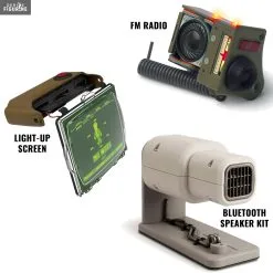 Fallout 76 - Réplique Pip-Boy Light-up Screen, FM Radio Ou Bluetooth Speaker Kit