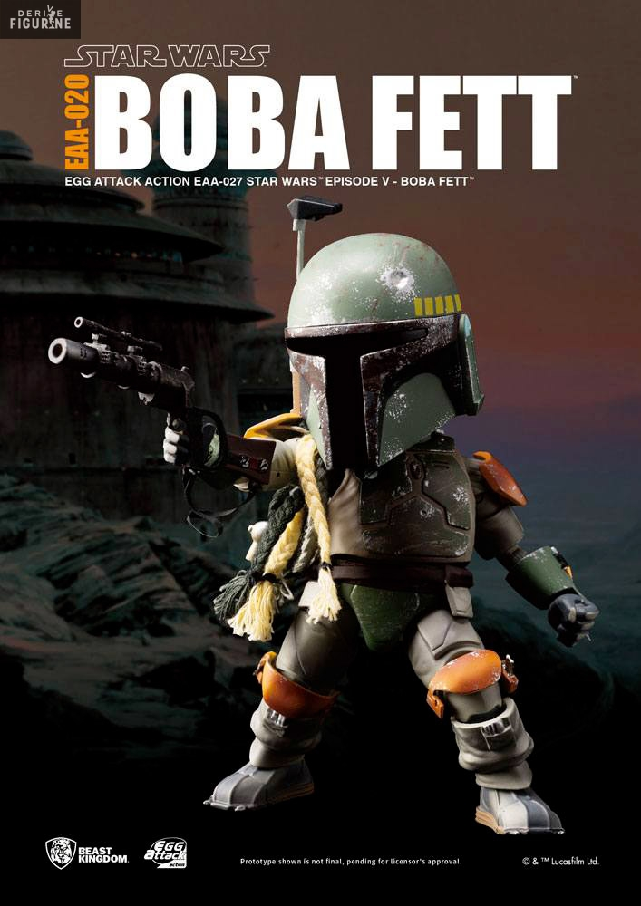 Star Wars Episode V - Figurine Boba Fett, Egg Attack 2 Star Wars Episode V - Figurine Boba Fett, Egg Attack – Image 2