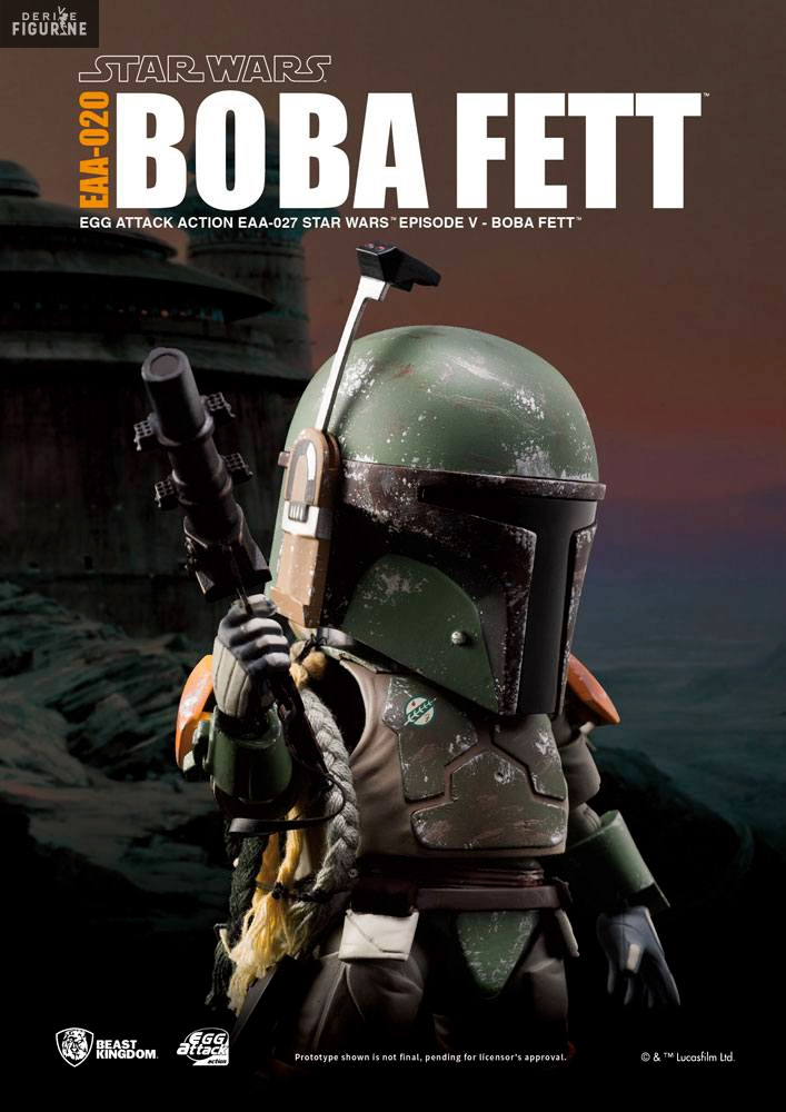 Star Wars Episode V - Figurine Boba Fett, Egg Attack 3 Star Wars Episode V - Figurine Boba Fett, Egg Attack – Image 3