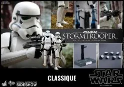 Star Wars - Figurine Stormtrooper, Classique Ou Deluxe, Movie Masterpiece -Jeux Vidéo Soldes Magasin star wars figurine stormtrooper classique ou deluxe movie masterpiece 5