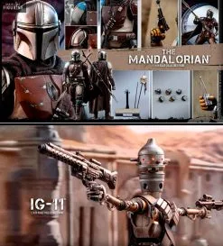 Star Wars The Mandalorian - Figurine The Mandalorian Ou IG-11
