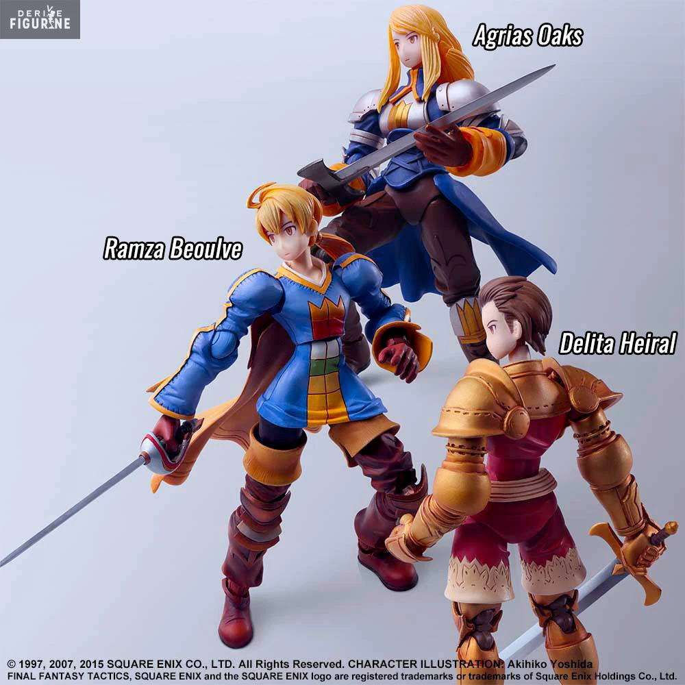Final Fantasy Tactics - Figurine Agrias Oaks, Delita Heiral Ou Ramza Beoulve, Bring Arts 3 Final Fantasy Tactics - Figurine Agrias Oaks, Delita Heiral Ou Ramza Beoulve, Bring Arts – Image 3
