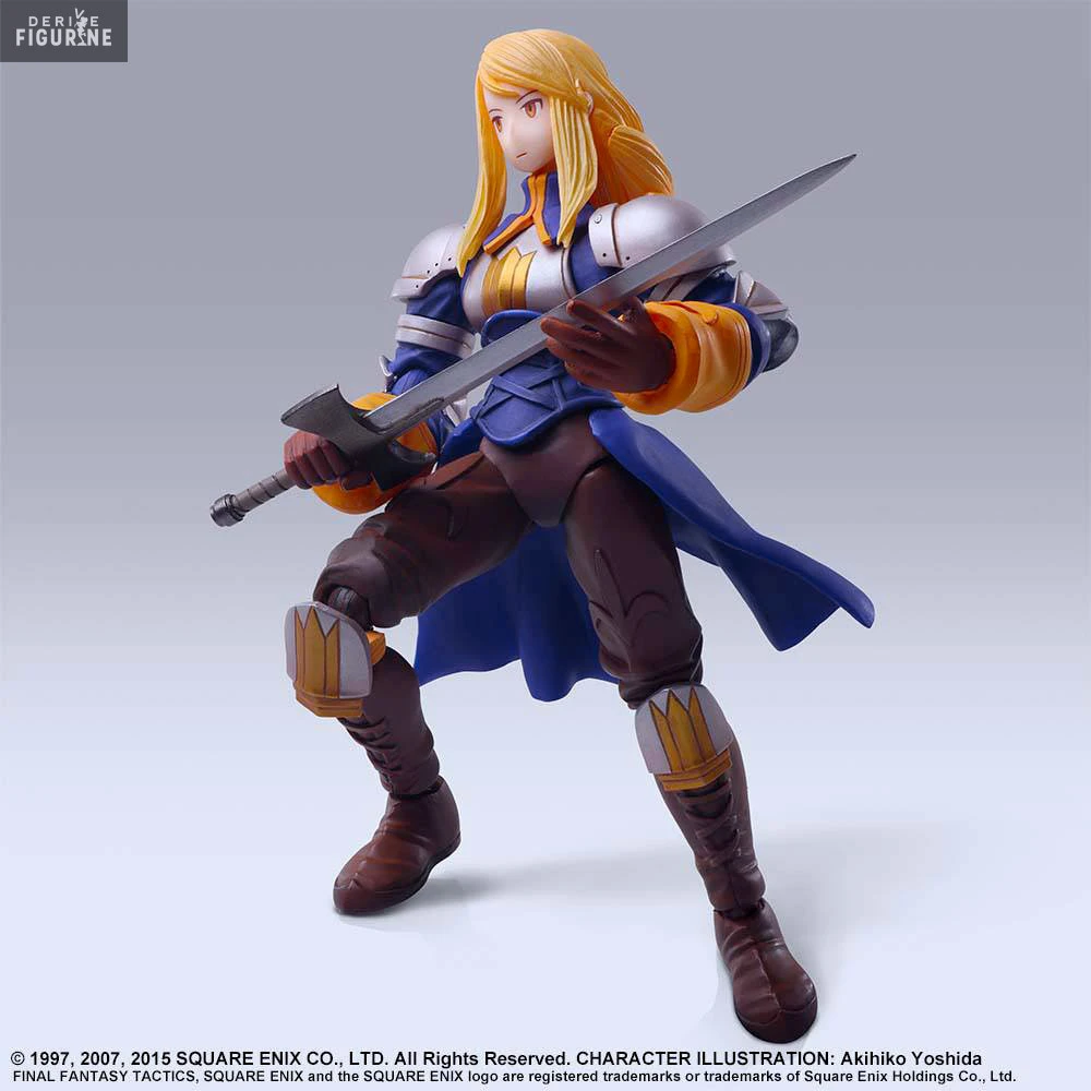 Final Fantasy Tactics - Figurine Agrias Oaks, Delita Heiral Ou Ramza Beoulve, Bring Arts 5 Final Fantasy Tactics - Figurine Agrias Oaks, Delita Heiral Ou Ramza Beoulve, Bring Arts – Image 5