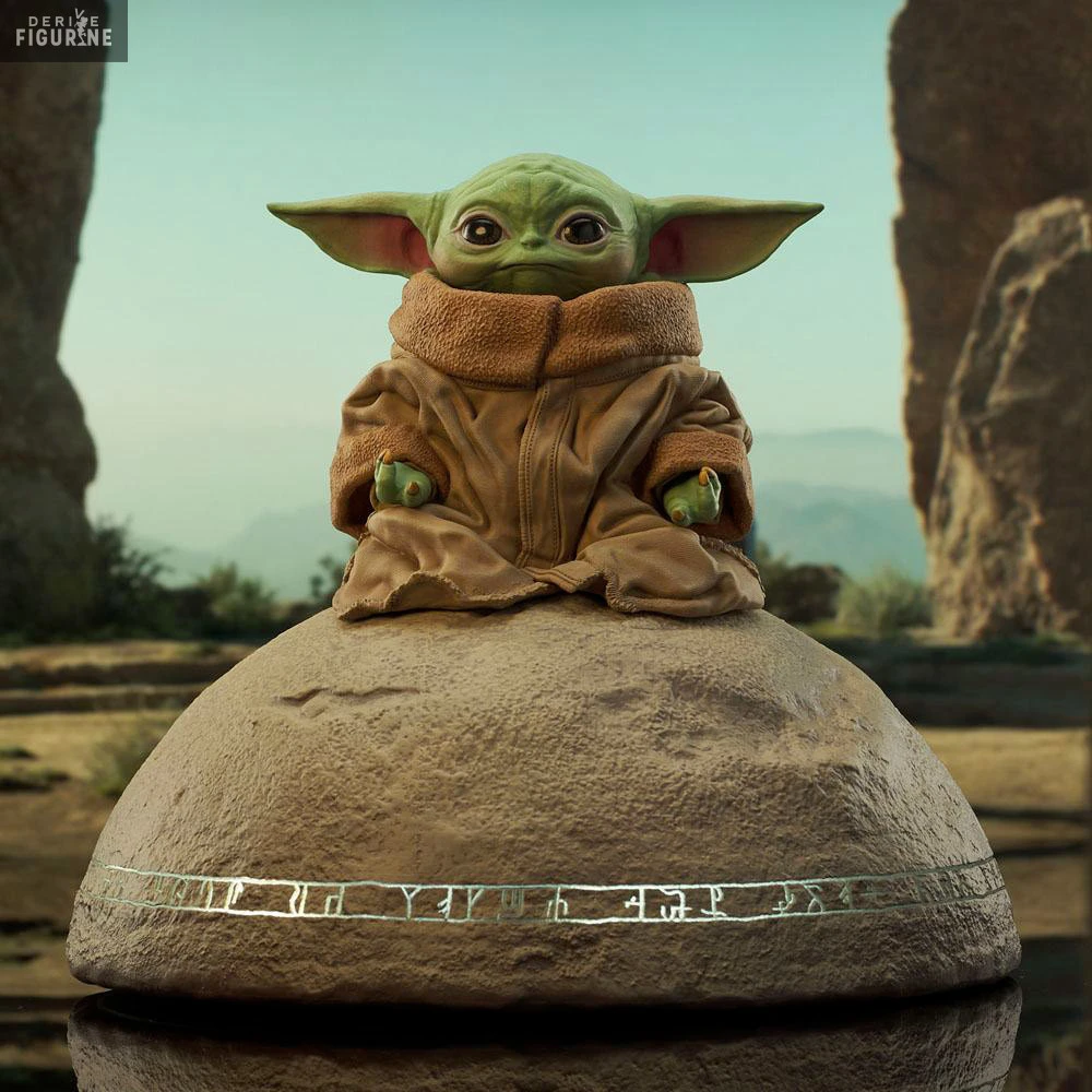 Star Wars The Mandalorian - Figurine Grogu On Seeing Stone, Milestones 2 Star Wars The Mandalorian - Figurine Grogu On Seeing Stone, Milestones – Image 2
