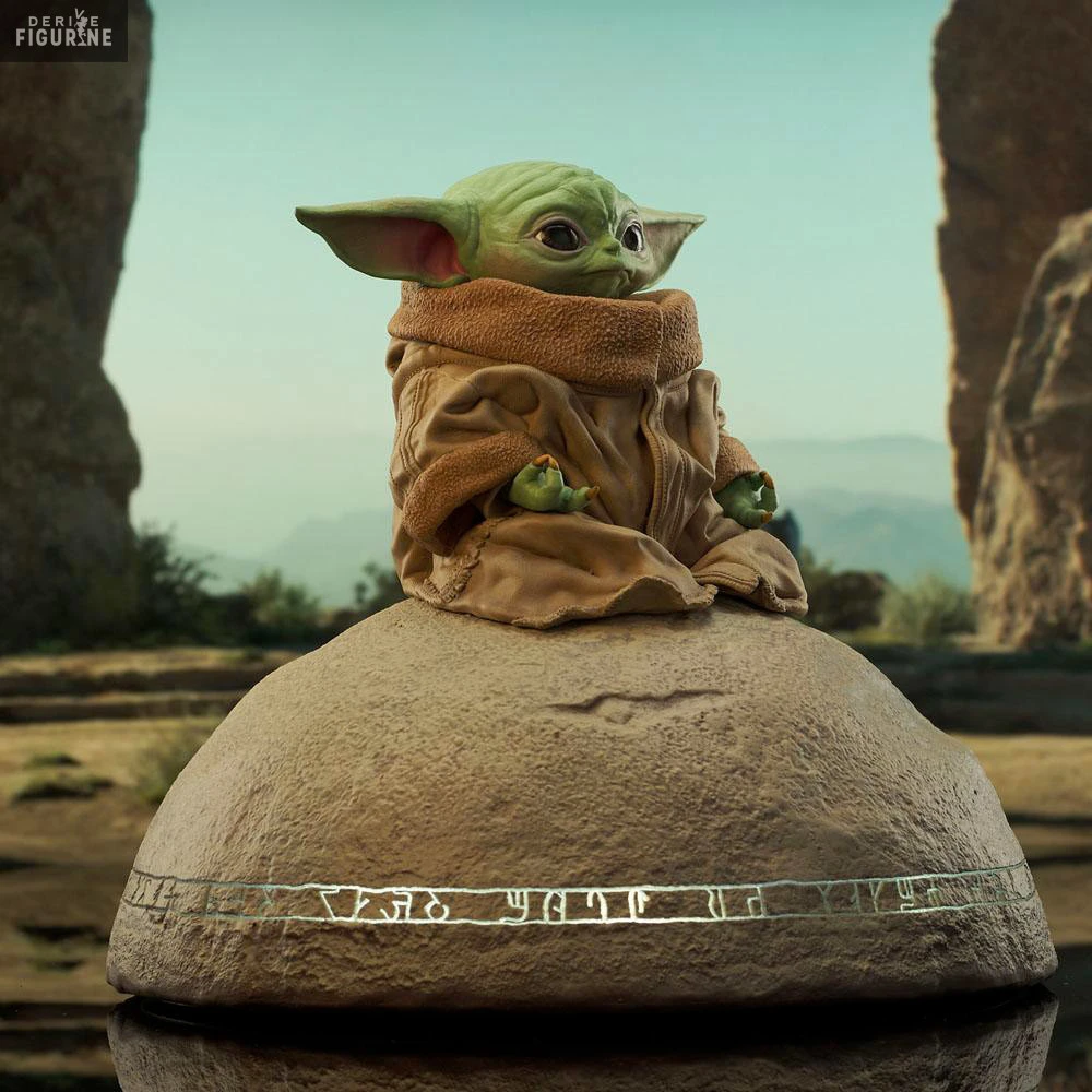 Star Wars The Mandalorian - Figurine Grogu On Seeing Stone, Milestones 3 Star Wars The Mandalorian - Figurine Grogu On Seeing Stone, Milestones – Image 3