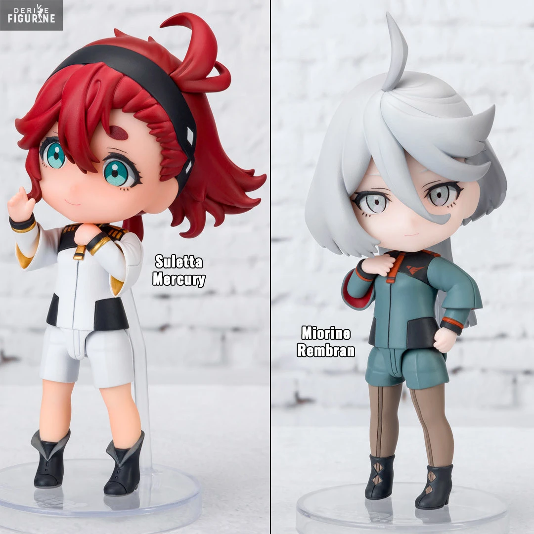 Mobile Suit Gundam: The Witch From Mercury - Figurine Miorine Rembran Ou Suletta Mercury, Figuarts Mini 1 Mobile Suit Gundam: The Witch From Mercury - Figurine Miorine Rembran Ou Suletta Mercury, Figuarts Mini
