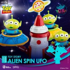 Disney/PIXAR, Toy Story - Figurine Alien Spin Ufo Deluxe, D-Stage