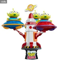 Disney/PIXAR, Toy Story - Figurine Alien Spin Ufo Deluxe, D-Stage -Jeux Vidéo Soldes Magasin toy story figurine alien spin ufo deluxe d stage 3