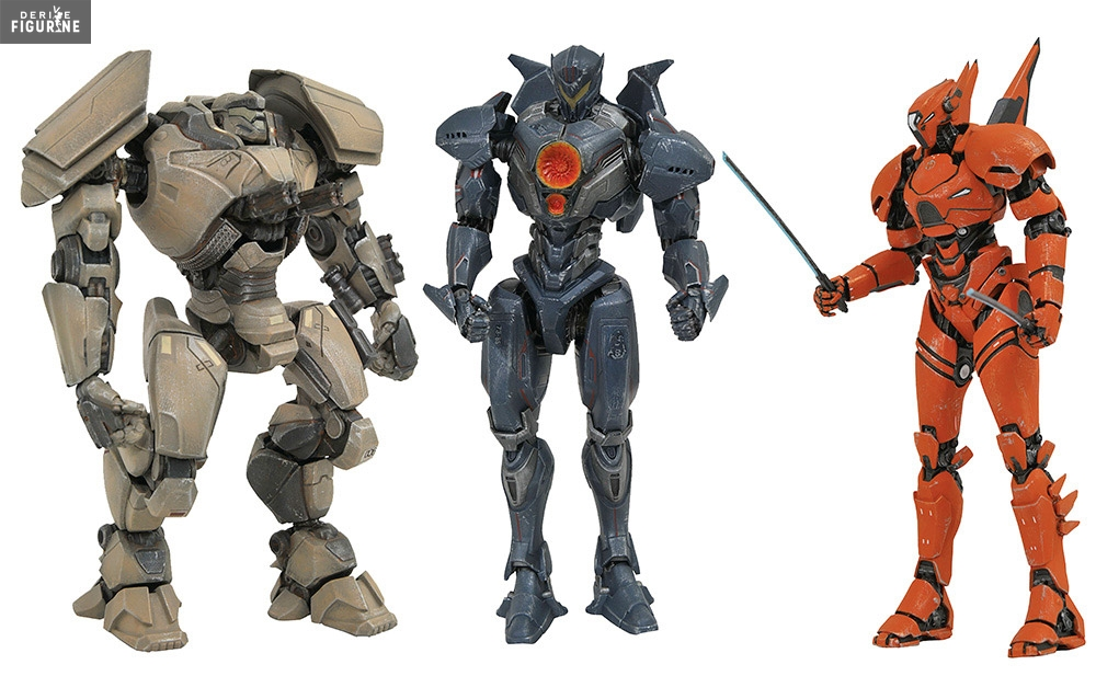 Pacific Rim Uprising - Pack Trois Figurines 1 Pacific Rim Uprising - Pack Trois Figurines