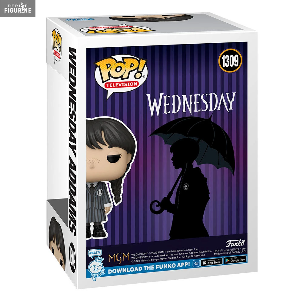 Wednesday - Figurine Mercredi Addams, Pop! 3 Wednesday - Figurine Mercredi Addams, Pop! – Image 3